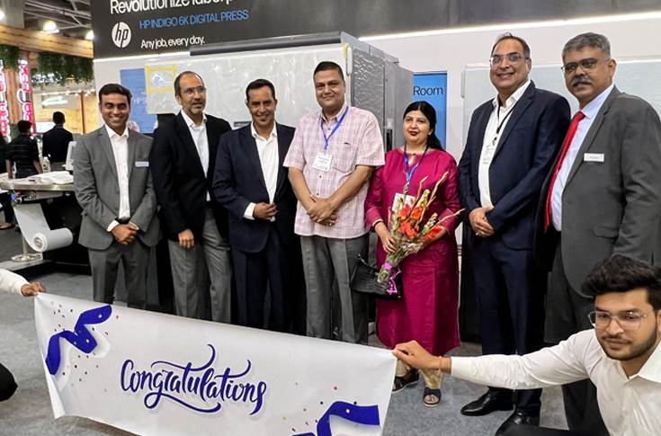 Labelexpo 2022: Wonderpac picks up the HP Indigo 6K on display