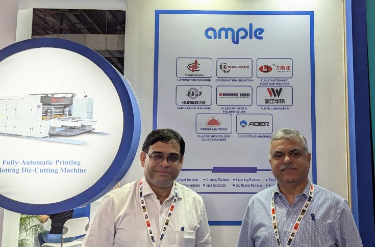 IndiaCorr Expo: Ample showcases paper packaging machinery