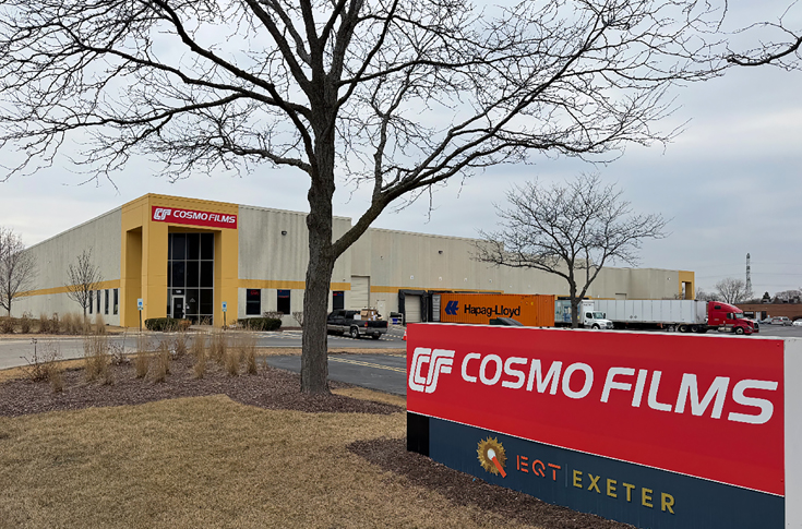 Cosmo Films expands US ops with new slitter rewinder