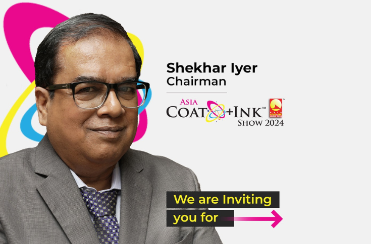  Shekhar Iyer says, visitors can expect sustainable technology at Asia Coat + Ink show