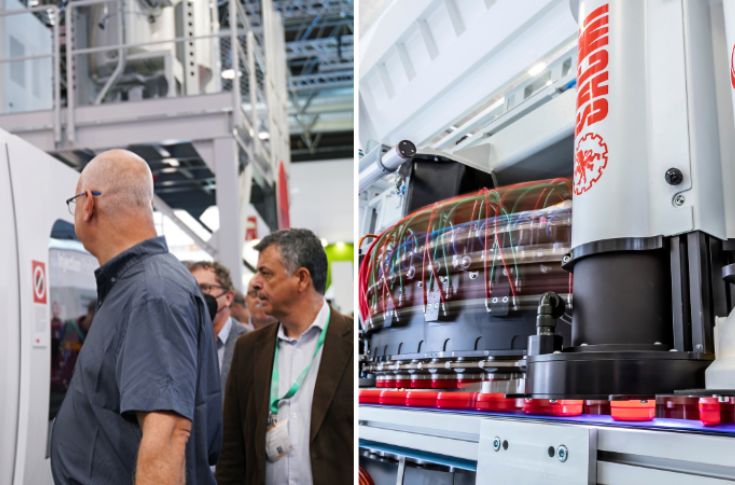 Sacmi to highlight new tethered-ready slitting line at Plastindia