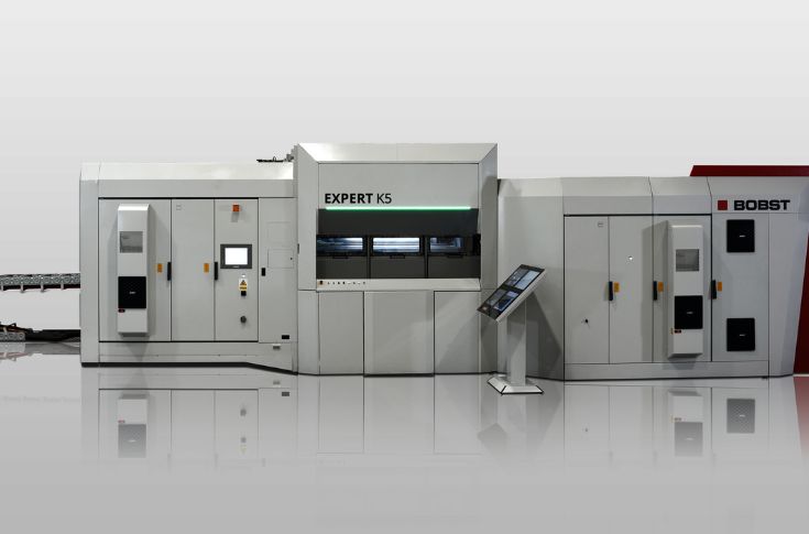 Bobst to display its Expert K5 metalliser at Plastindia