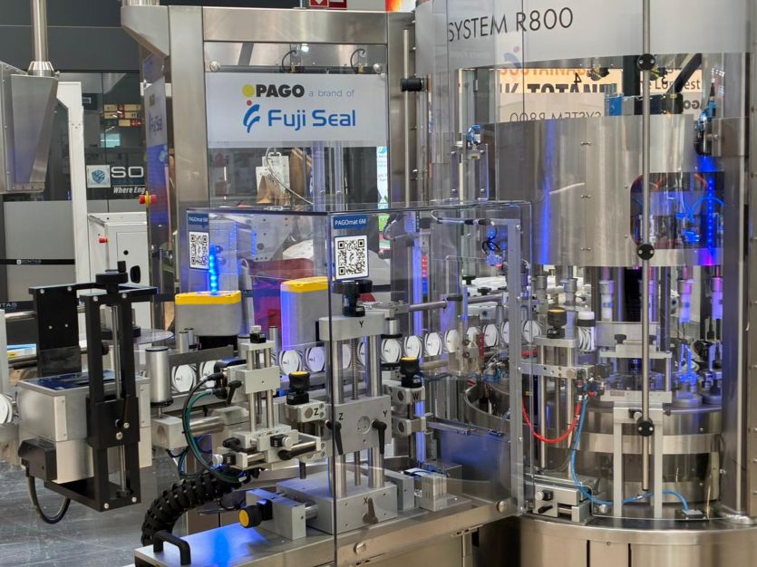 Fuji Seal showcases recyclable sleeves and Pago lines at Interpack