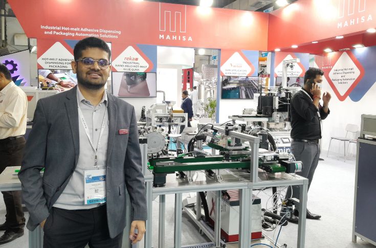 Anuga FoodTec: Mahisa Packaging shows its range of glueing machine