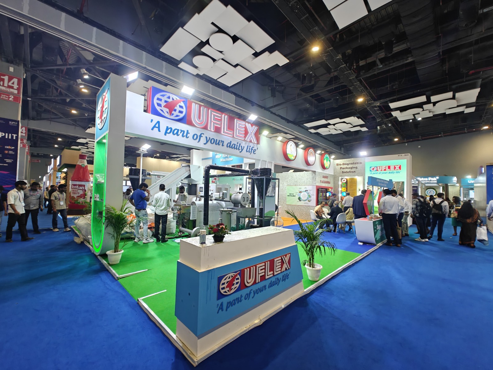 UFlex highlights sustainable packaging at World Food India