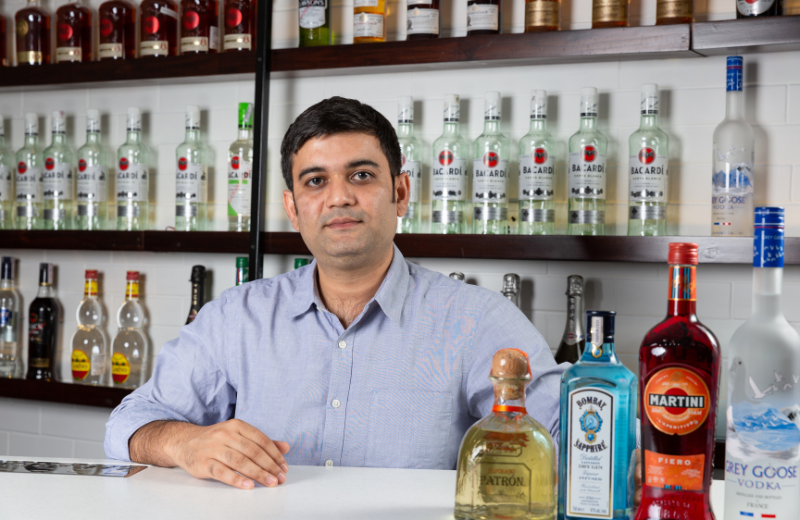 Bombay Sapphire uses 35% of recyclable glass